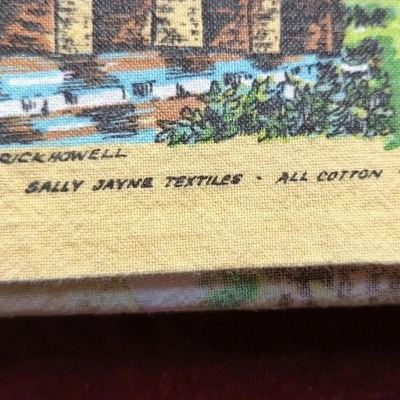 Vintage  Wales Tea Towel - Picture 7 of 10